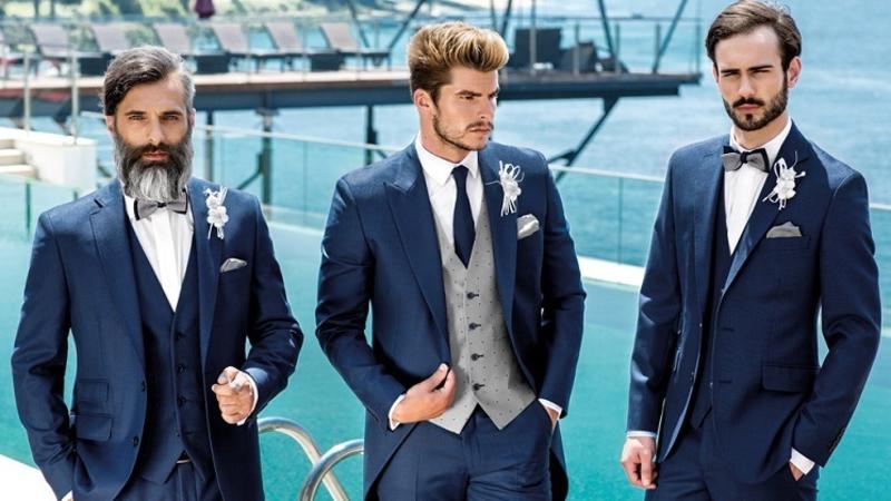 Navy blue tuxedo hot sale with tails